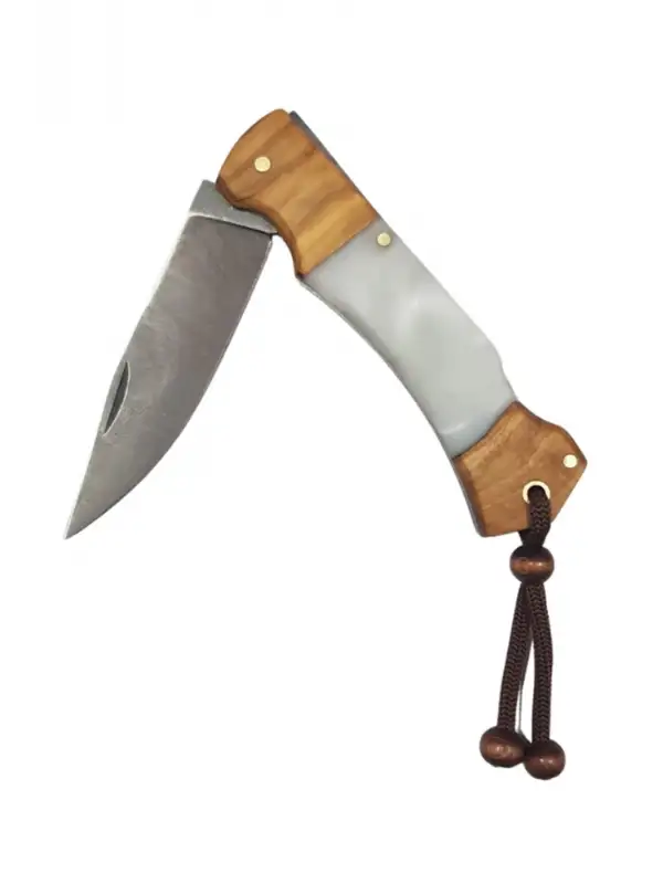 Outdoor Kılıflı Çakı Kamp Bıçağı Çakı Bıçağı Piknik Bıçak Çakısı Epokis 4116 Düz Ağız 9cm