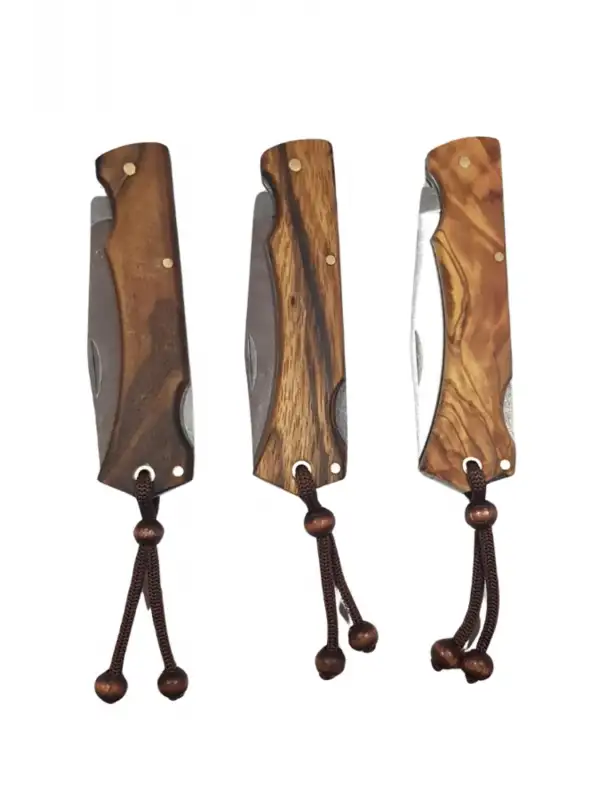 Outdoor Kılıflı Çakı Kamp Bıçağı Çakı Bıçağı Piknik Bıçak Çakısı Epokis 4116 Düz Ağız 9cm