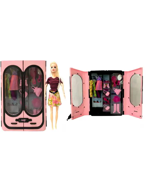 Oyd Anlıly Bebekli Elbise Dolabı 02441