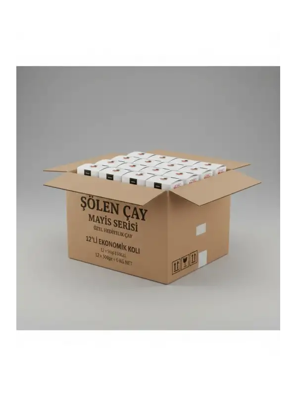 Özel Hediyelik Şölen Çay 12 Paket * 500 Gr