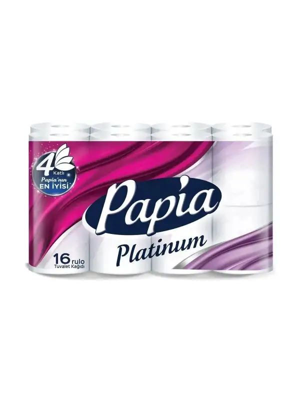 Papia 16 Lı Tuvalet Kağıt Platinıum 4 Katlı