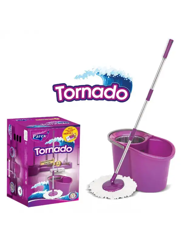 Parex Tornado Temizlik Seti ( Yedek Mop Hediyeli )