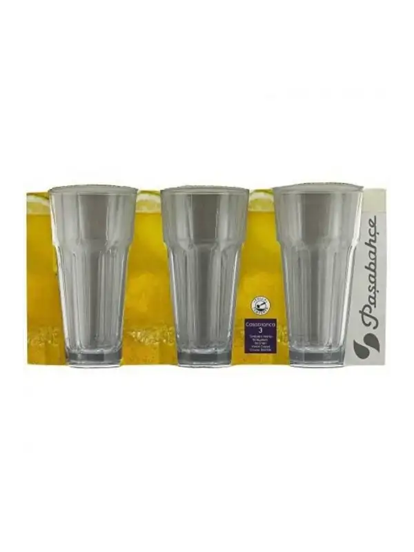 Casablanca Meşrubat Bardağı 3lü 360cc 52706