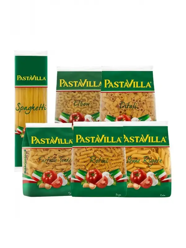 Makarnası (5 Çeşit 4er Paket) Fırsat Paketi