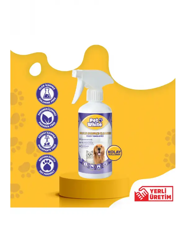 Evcil Hayvan Yüzey Temizleyici Sprey 500 ml