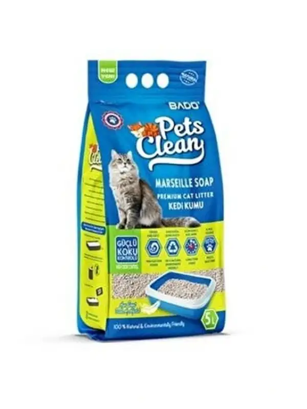 Pets Clean Kedi Kumu Sabun Kokulu 5 Lt