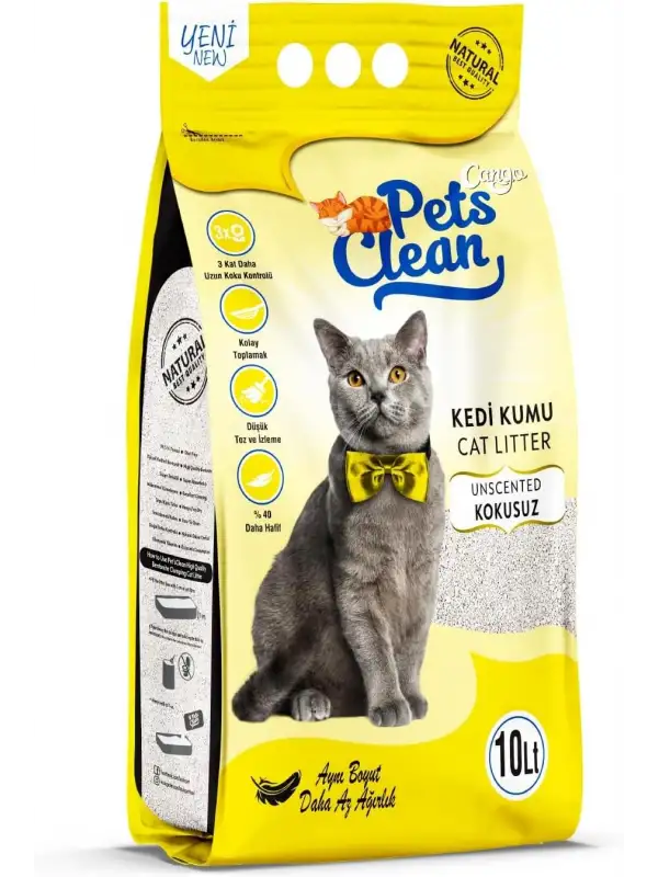 Pets Clean Kedi Kumu Sabun Kokusuz 10 Lt