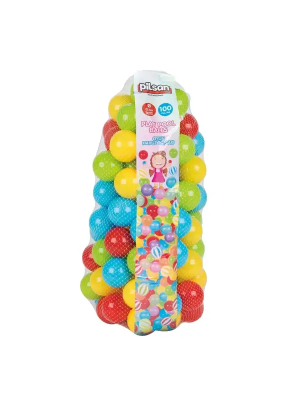 Pilsan Oyun Havuz Topları Filede 6 Cm 100 Lü 06 405