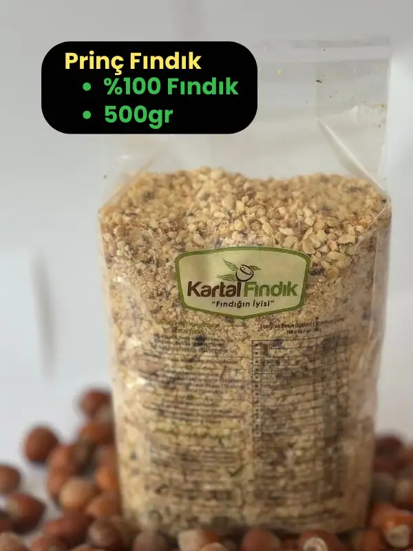 Pirinç Fındık İçi 500 Gram % 100 Yerli