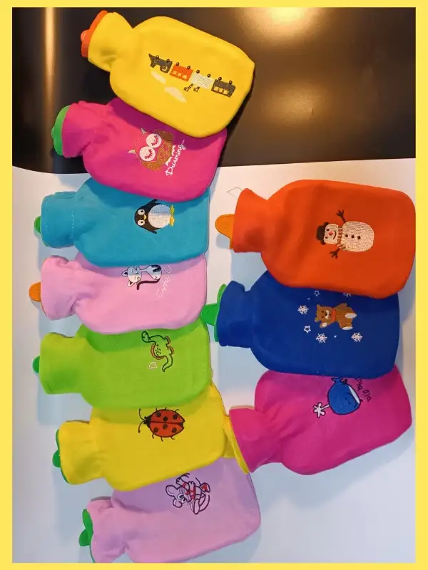 Polar Yıkanabilir Kılıflı Tekli Sıcak Su Torbası | Renkli Küçük