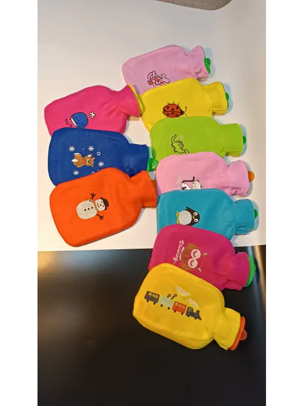 Polar Yıkanabilir Kılıflı Tekli Sıcak Su Torbası | Renkli Küçük