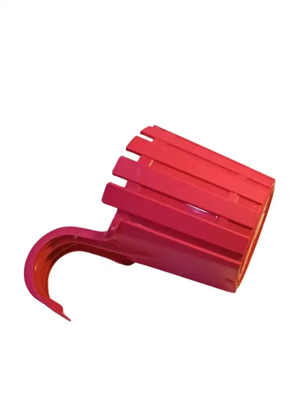 Poliwork Akasya Balkon Saksı Tekli kolay Askı 30 Pembe 1,5 Lt Denge Aparatlı