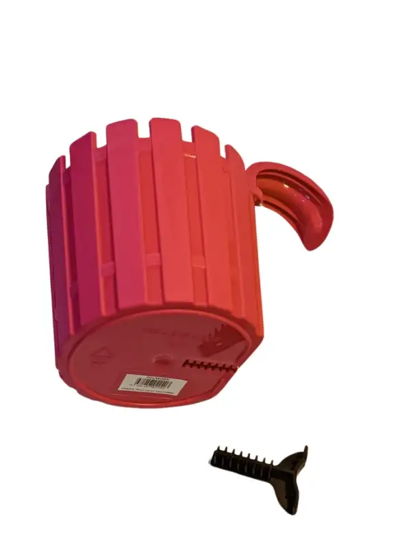 Poliwork Akasya Balkon Saksı Tekli kolay Askı 30 Pembe 1,5 Lt Denge Aparatlı