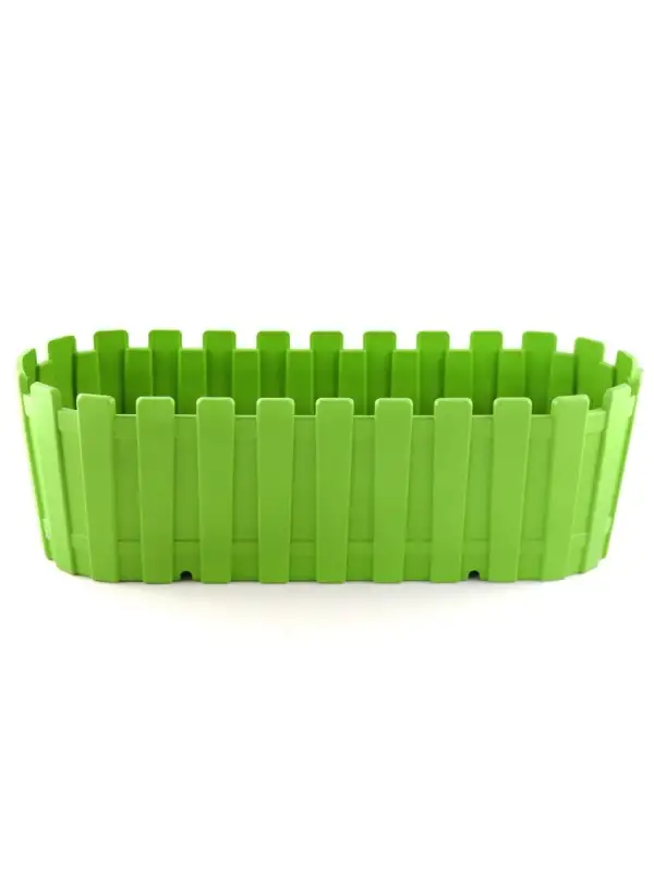 Poliwork Akasya Balkon Saksı Y.yeşil 30cm