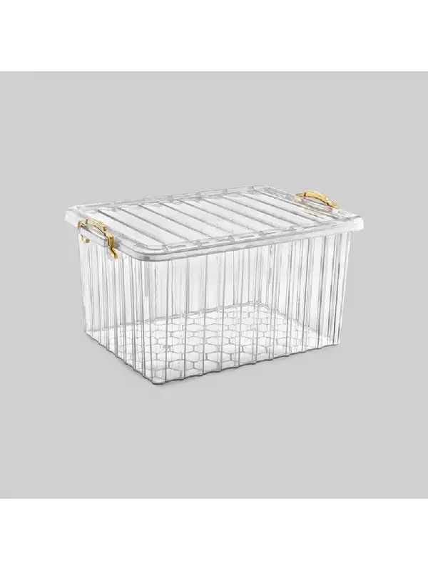 Polytime Bal Sandık Altın Petek Şeffaf 40lt E-640