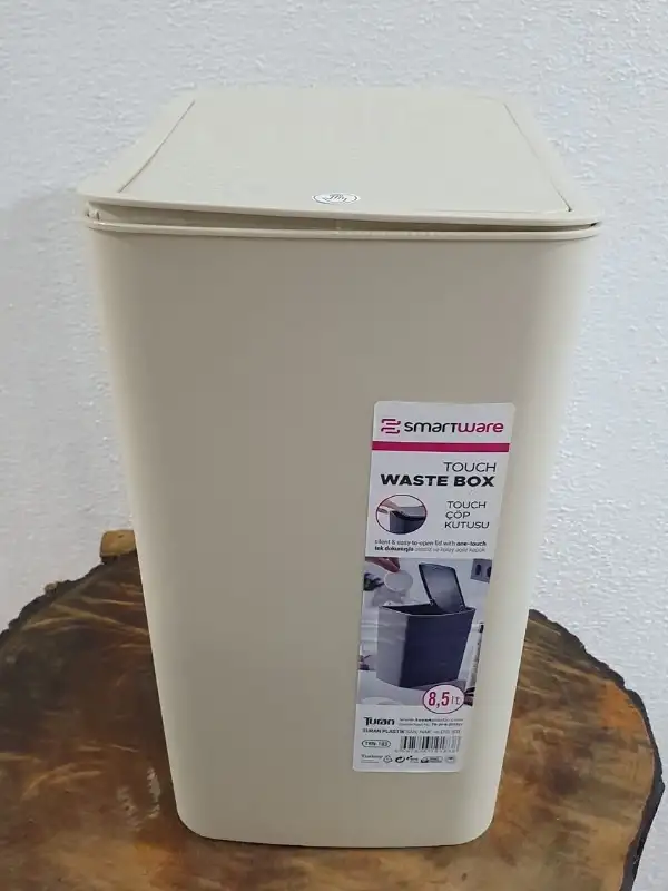 Polytime Fantastik Çöp Kovası 2,5 Litre Kahverengi