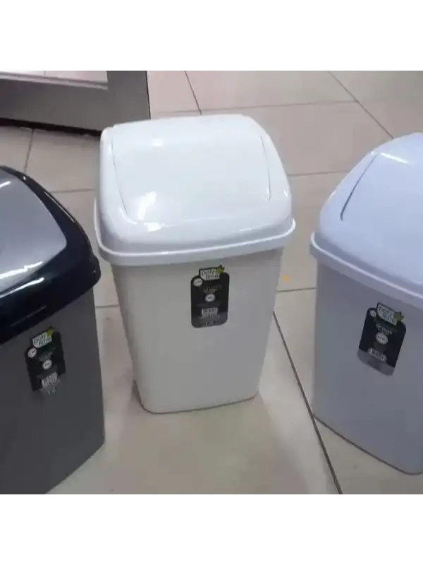 Polytime Sallanır Kapak Ofis Banyo Mutfak Bahçe Çöp Kutusu Kovası / 10 Litre Kategori: Ev Gereçleri
