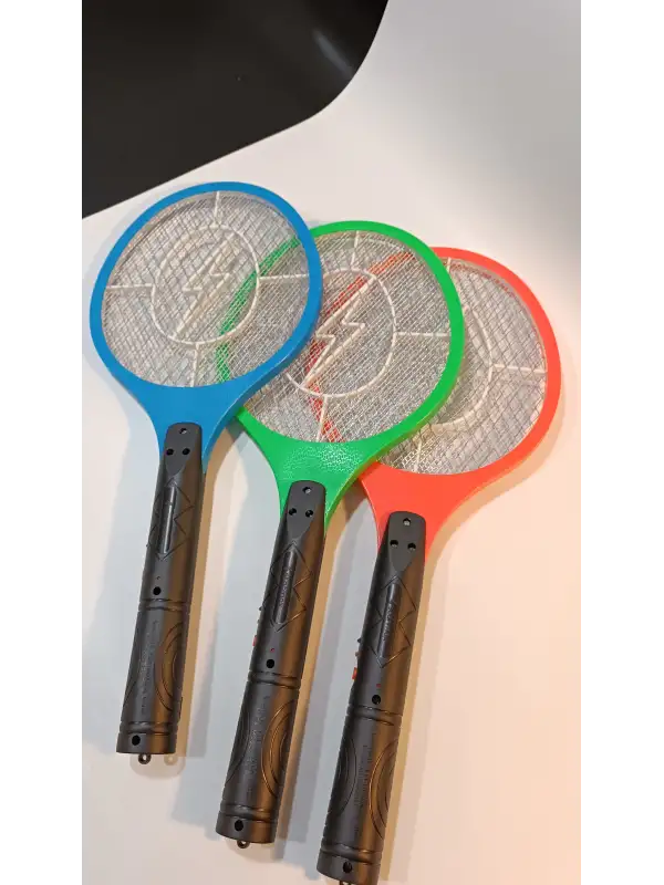 Sinek Raketi Şarjlı Sivrisinek Öldürücü Raket Haşere Öldüren Sineklik Aleti