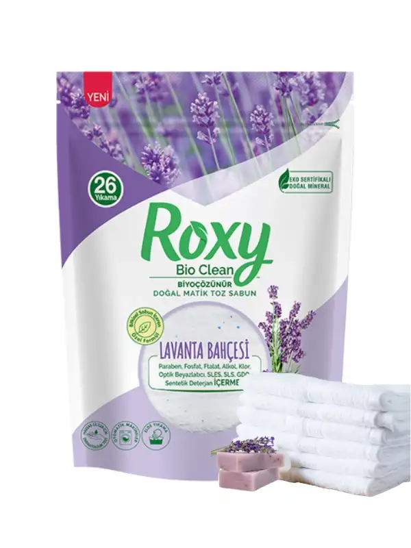 Roxy Toz Deterjan 800gr Lavanta Bahçesi