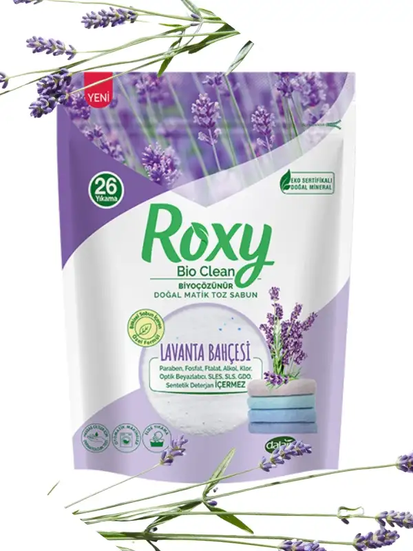 Roxy Toz Deterjan 800gr Lavanta Bahçesi