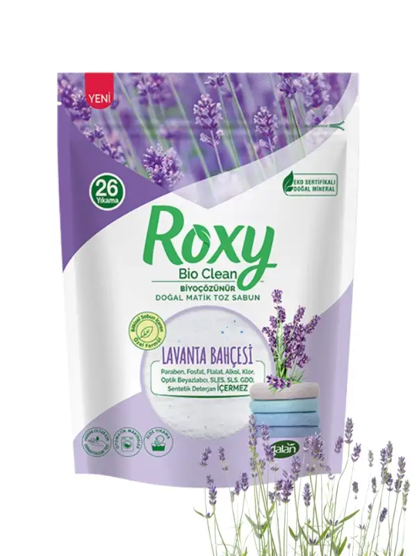 Roxy Toz Deterjan 800gr Lavanta Bahçesi