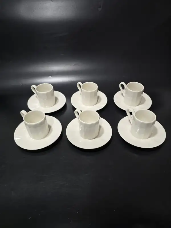 Farika Zümrüt 12 Parça 6 Kişilik Porselen Kahve Fincan Takımı