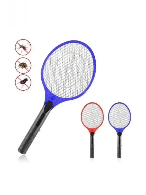 Şarjlı Sinek Raketi Sivrisinek Öldürücü Raket Haşere Öldüren Elektrikli Sineklik Aleti