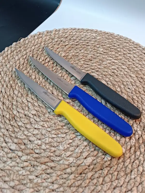 Chefsun Sebze / Meyve Bıçağı Seti 3 Adet