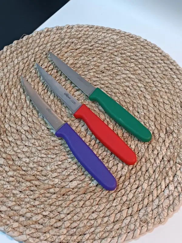 Chefsun Sebze / Meyve Bıçağı Seti 3 Adet