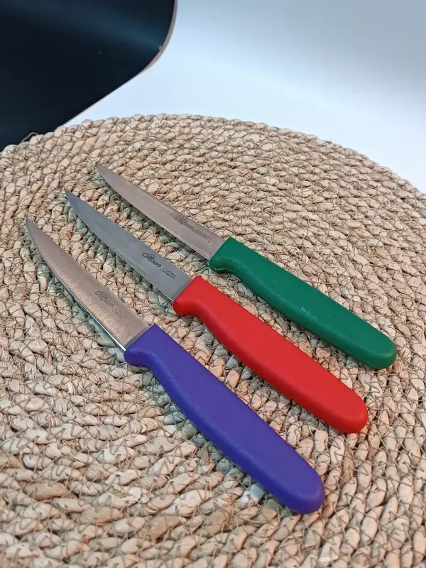 Chefsun Sebze / Meyve Bıçağı Seti 3 Adet