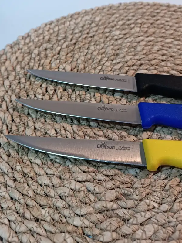 Chefsun Sebze / Meyve Bıçağı Seti 3 Adet
