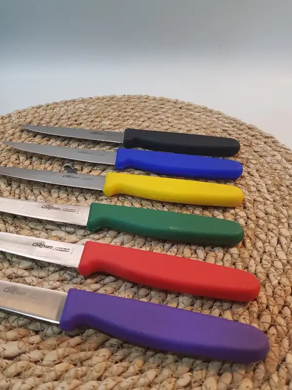 Sebze Meyve Sebze Bıçağı Seti 3 Adet Sürmene Chefsun 9cm