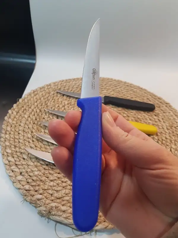 Sebze Meyve Sebze Bıçağı Seti 3 Adet Sürmene Chefsun 9cm