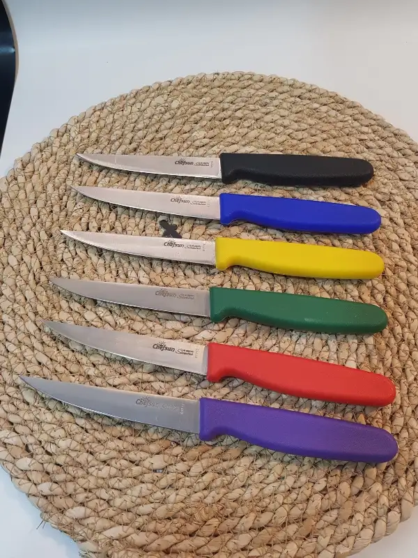 Sebze Meyve Sebze Bıçağı Seti 3 Adet Sürmene Chefsun 9cm