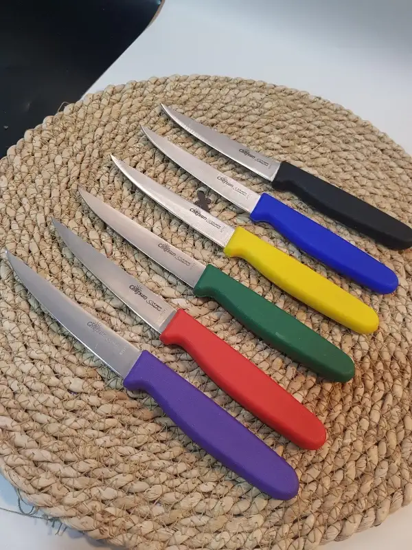 Sebze Meyve Sebze Bıçağı Seti 3 Adet Sürmene Chefsun 9cm