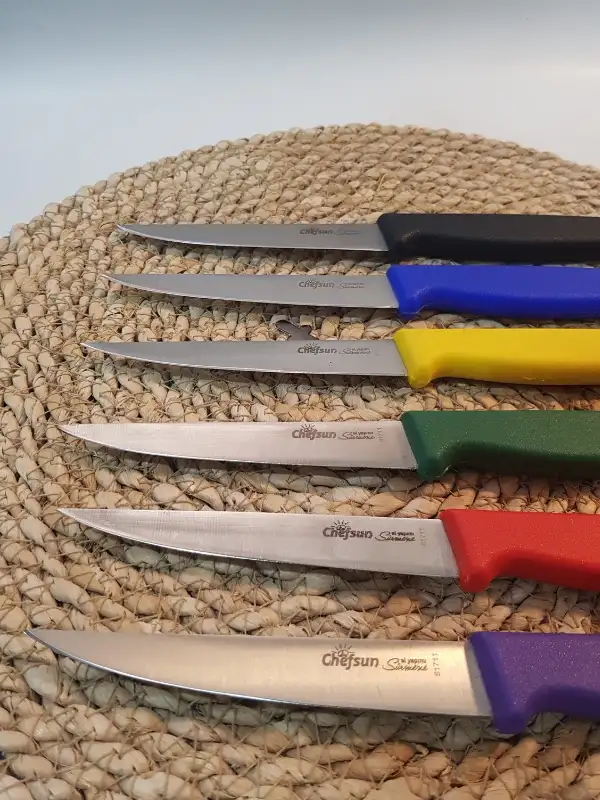 Sebze Meyve Sebze Bıçağı Seti 3 Adet Sürmene Chefsun 9cm