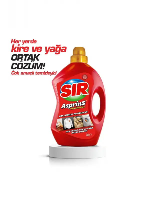 Asprins Çok Amaçlı Temizleyici 3 Litre