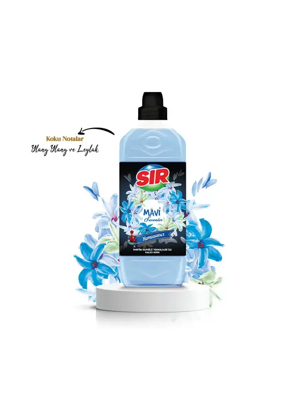 Çamaşır Yumuşatıcısı Mavi Sevenler 2000 ml