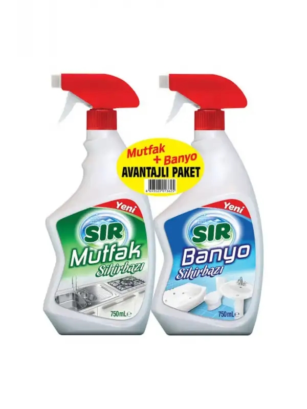 Mutfak + Banyo 750 + 750 ml