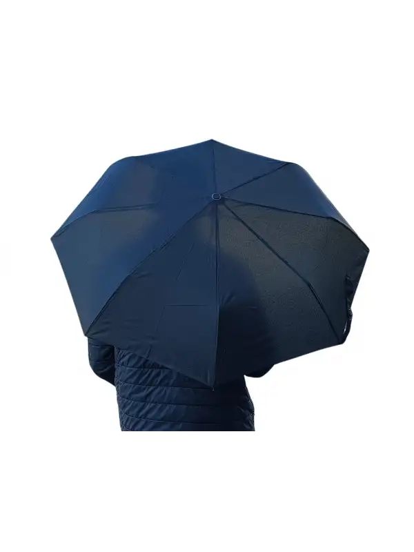 Şemsiye Cep Boy Tam Otomatik Siyah 28cm