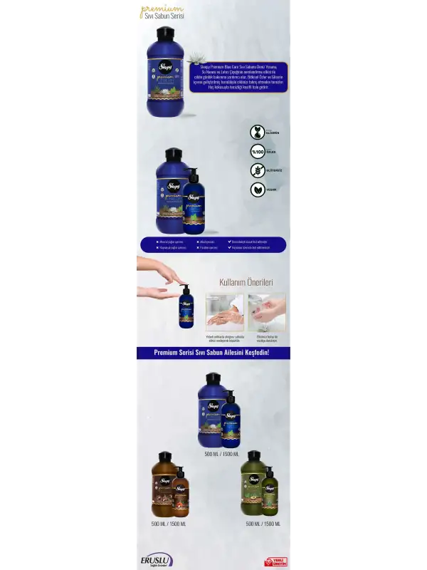 Premium Blue Care Sıvı Sabun 1500 ml