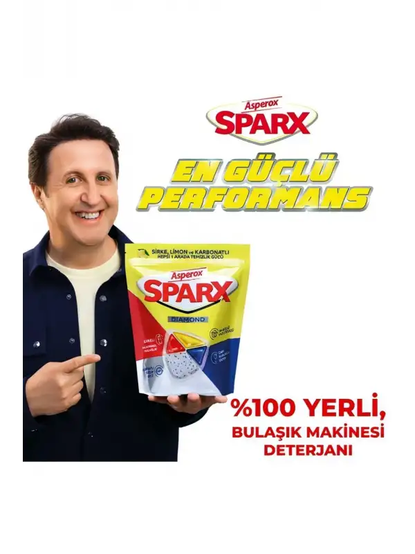 Sparx Diamond Bulaşık Kapsülü 40lı