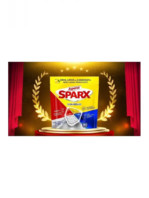 SparX Diamond Bulaşık Makinesi Kapsülü 240lı Yerli ve Milli