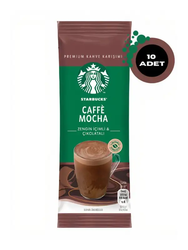 Caffe Mocha Premium Kahve Karışımı 22 Gr X 10 Adet