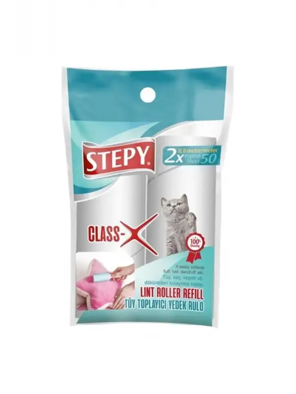 Classx Tüy Toplayıcı Yedek Rulo/50 Yaprak 2li