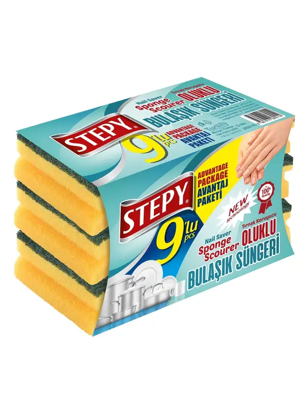 Stepy Premium 9lu Oluklu Sünger Avantaj Paket