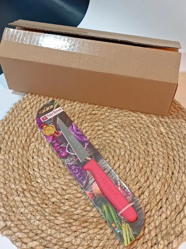 Sürbisa 61004 Sebze Bıçağı Narçiceği Lz1 Koli (12 adet Tırtıklı )