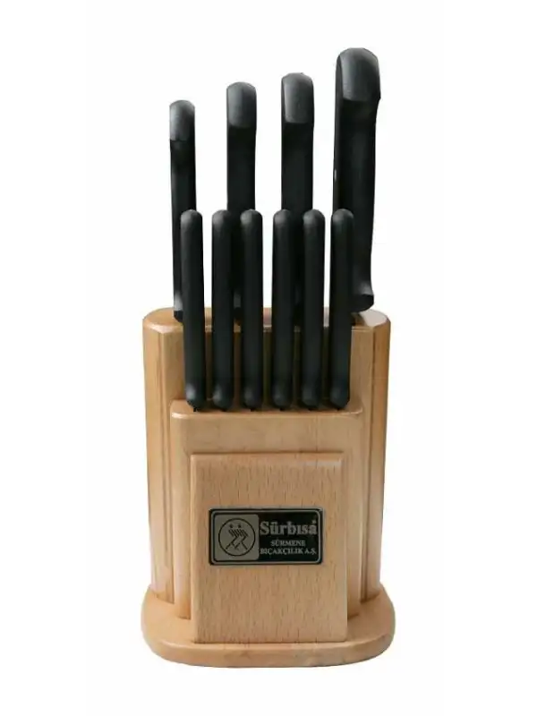 Sürbisa 61501-N Naturel Ahşap Mutfak Seti Pimsiz Sap