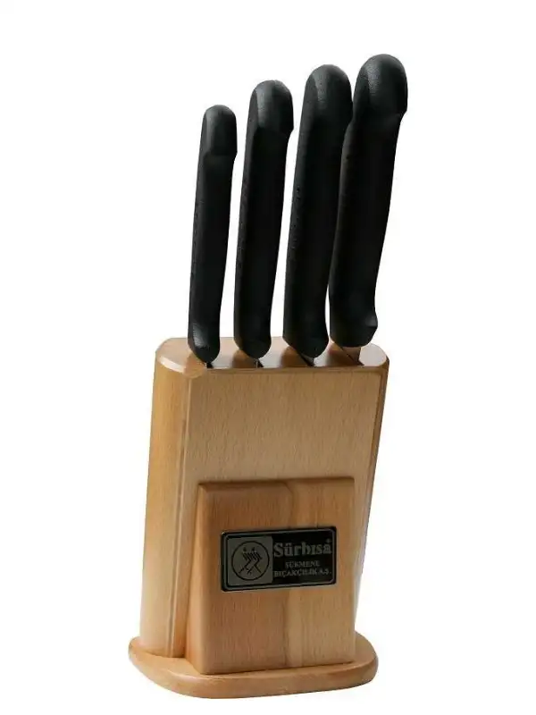 Sürbisa 61503-N Naturel Ahşaplı Mutfak Seti Pimsiz Sap
