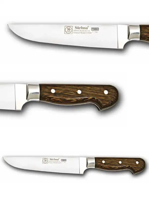 Sürbisa Ahşap Saplı Yöresel Kasap Bıçağı 61020-YM 19.0 cm